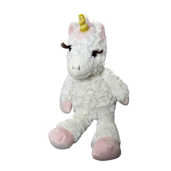 Ganz Lashoos Unicorn Plush Stuffed Animal Cuddly Soft Plushie Long Eyelashes - Picture 1 of 10